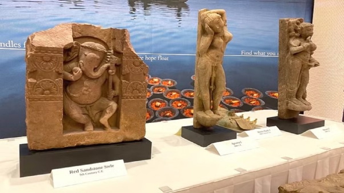 United States returns 307 stolen antiquities, worth nearly USD 4 million, to India