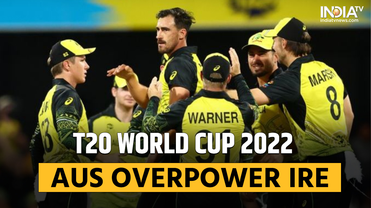 T20 World Cup 2022: Australia survive Ireland's scare, keep semifinal hopes alive