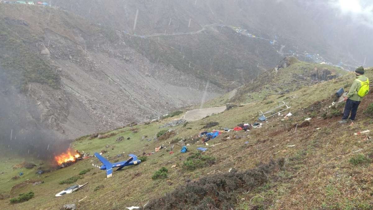 Kedarnath helicopter crash: Chopper carrying pilgrims crashes killing 7, including pilot in Uttarakhand