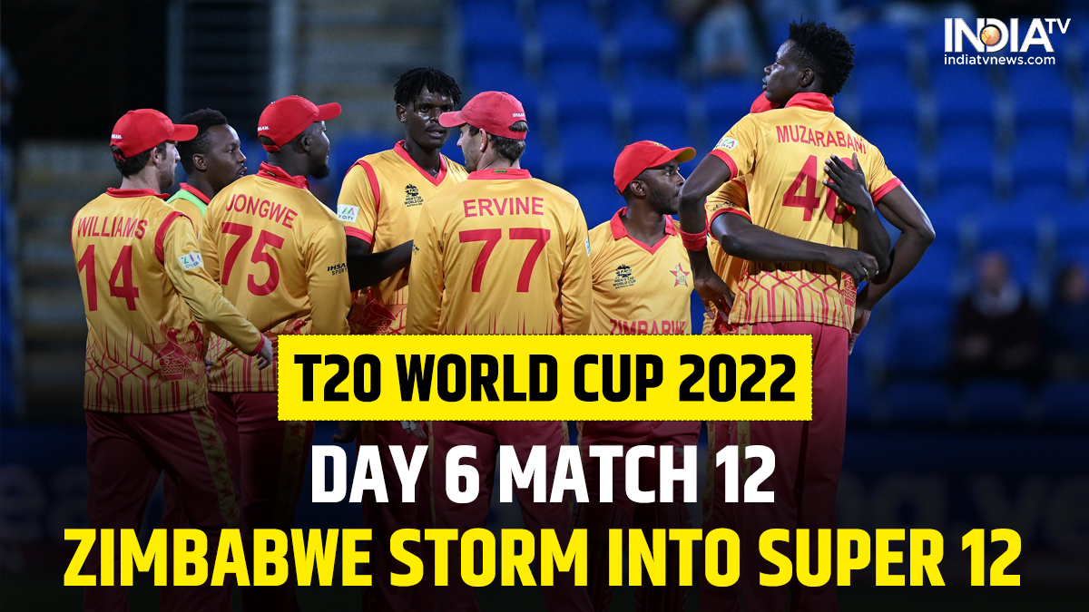 T20 World Cup 2022: Zimbabwe March Into Super 12 For First Time After ...