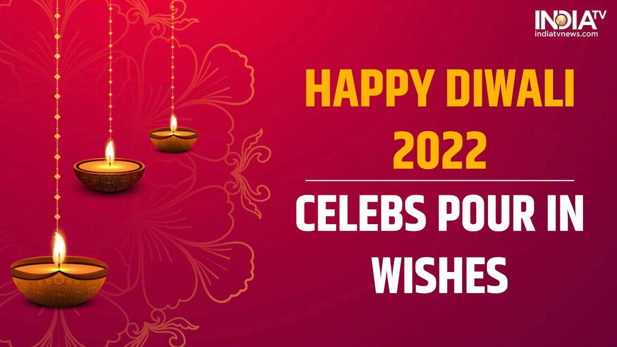 Happy Diwali 2022 Wishes LIVE: Shah Rukh Khan, Amitabh Bachchan and other  celebs spread festive cheer | Celebrities News – India TV