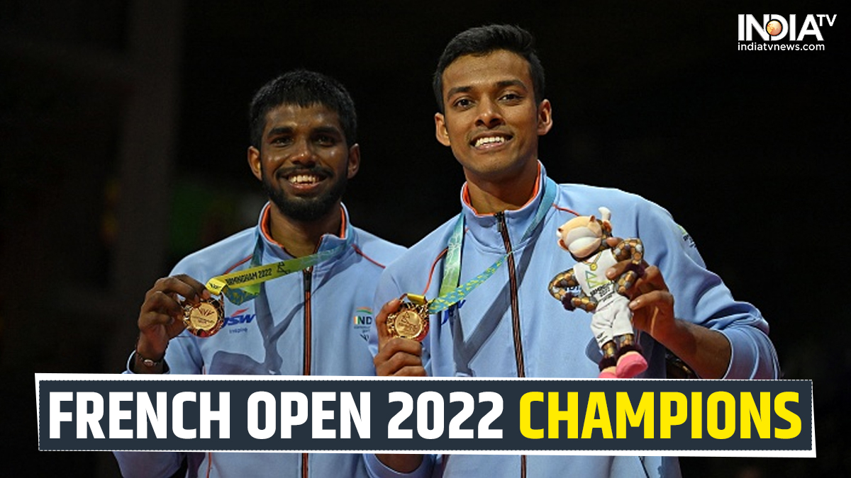 French Open Badminton Satwik and Chirag clinch Mens doubles title to add another feather to cap Other News
