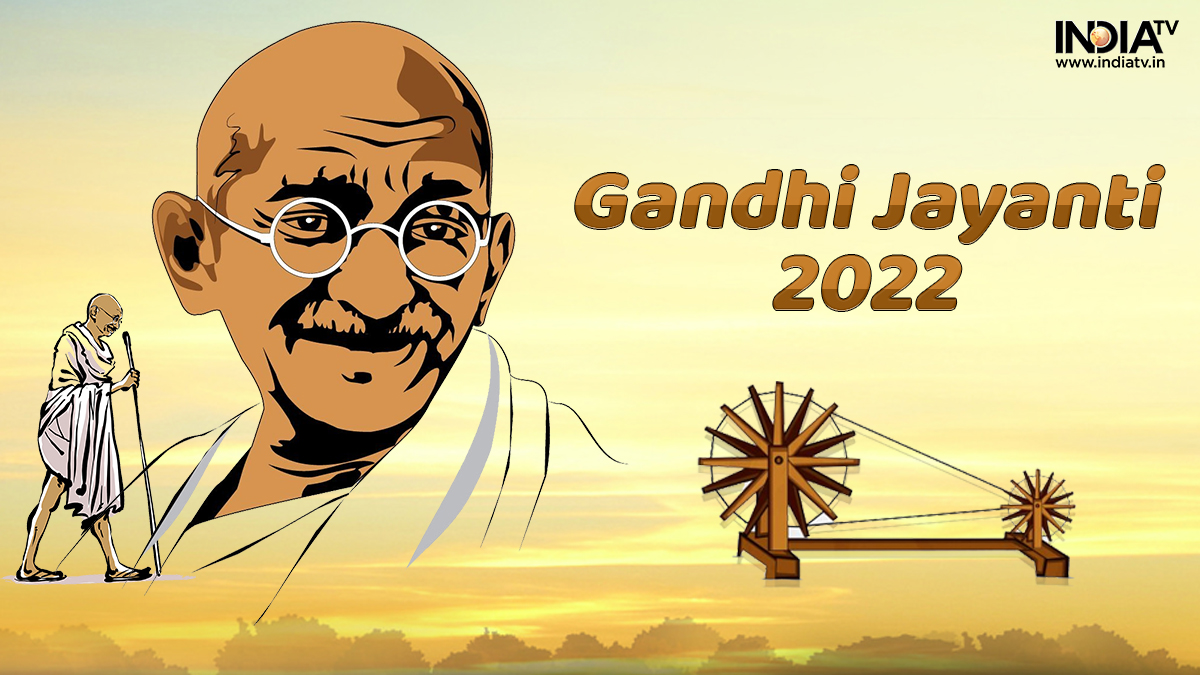 Mahatma gandhi line drawing vector with gandhi jayanti text old paper  background. Gandhi jayanti is an event celebrated in | CanStock
