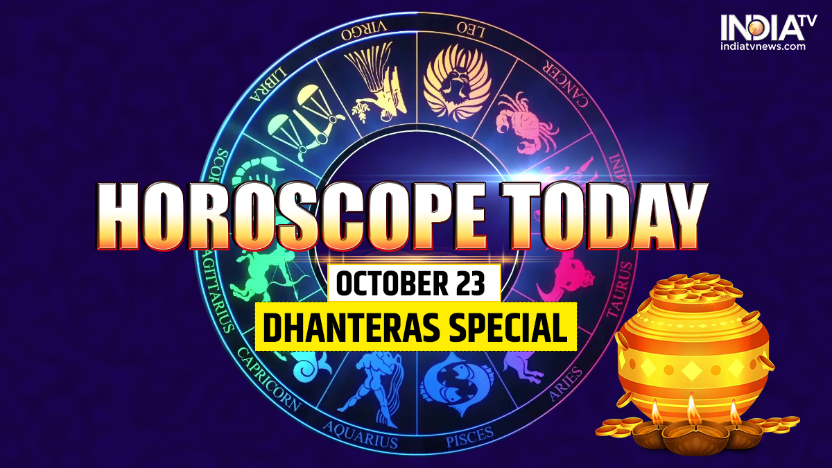 Horoscope Today October 23 On Dhanteras Cancer Libra and