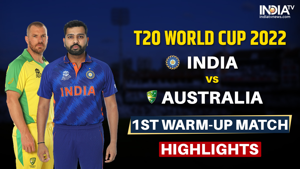 IND vs AUS, 1st Warm-Up, Highlights: win thriller in Brisbane by 6 runs Cricket News – India TV