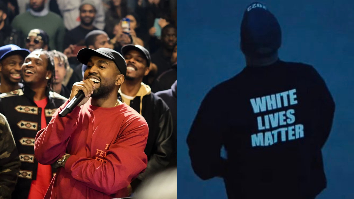 Kanye West sparks outrage during Paris fashion show, sports ‘White Lives Matter’ shirt