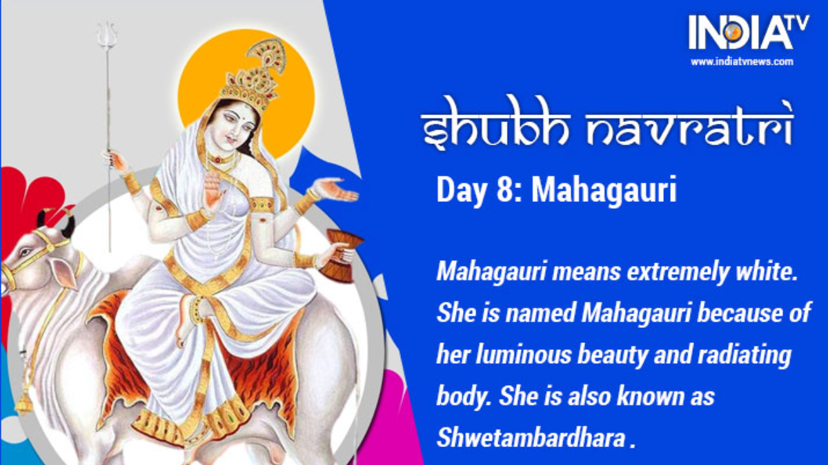 Navratri 2022 Day 8: Worship Maa Mahagauri on Durga Ashtami, Know ...