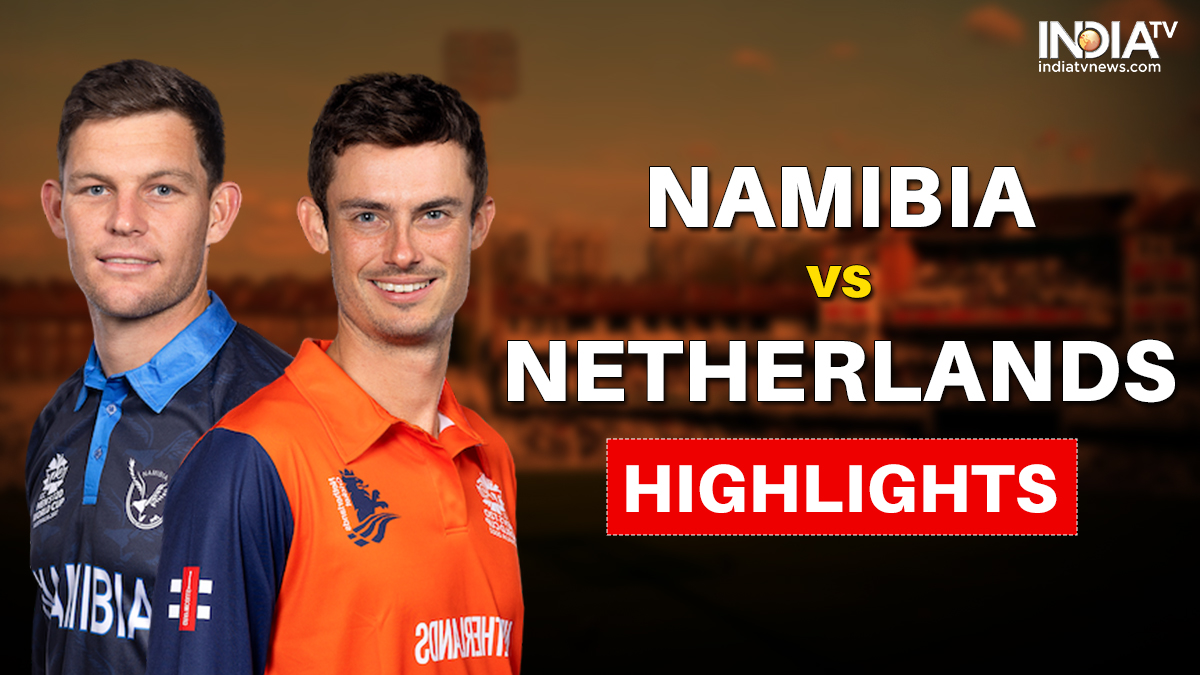 Wicket - Scott Edwards - Netherlands v Sri-Lanka ICC T20WC 2022