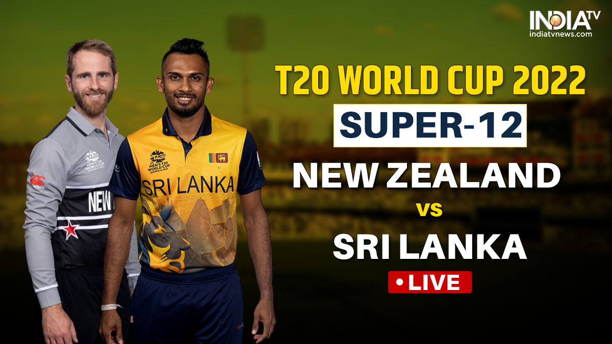 LIVE NZ vs SL, T20 World Cup 2022, Latest Updates: New Zealand won the toss, opt to bat