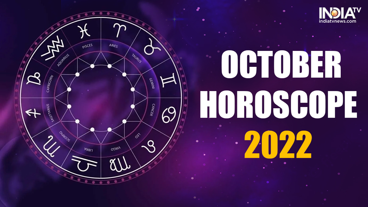 October Horoscope 2022: With Dussehra & Diwali, Know monthly prediction of  all zodiac signs | October News – India TV