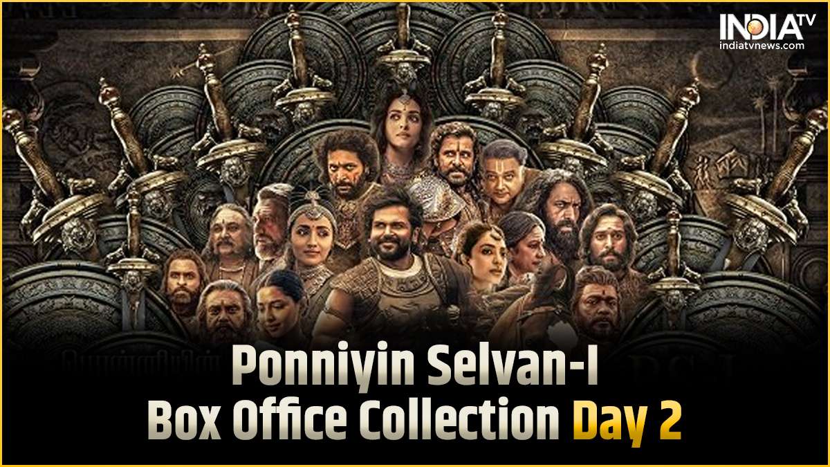 Ponniyin Selvan I Box Office Collection Day 2: PS 1 phenomenal in South circuits, Hindi version decent too