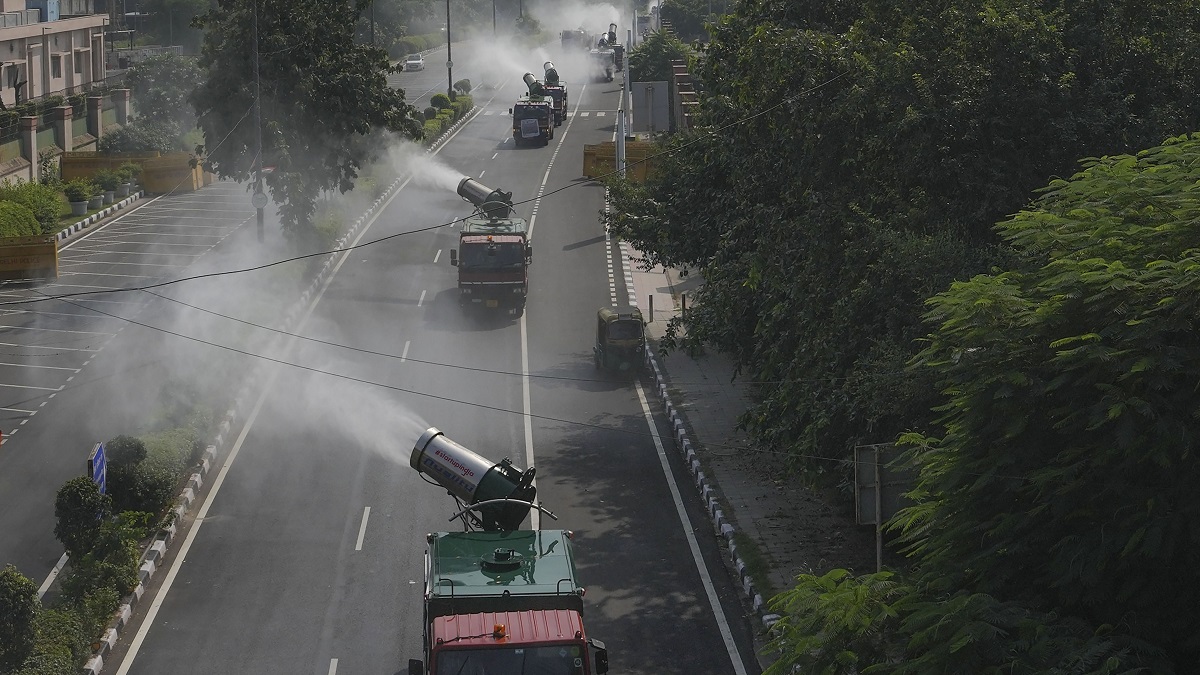 Delhi’s air quality marginally improves to ‘poor’ category