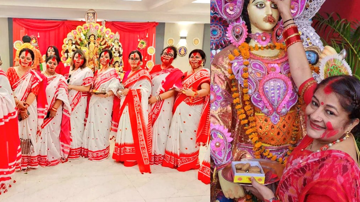 Sindoor Khela How women across India bask in festivities