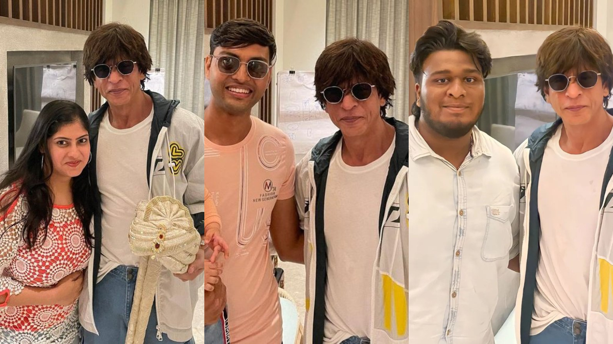 Shah Rukh Khan hosts personal meet with fans post wrapping 'Jawan' in Chennai. photos | Celebrities News – India TV