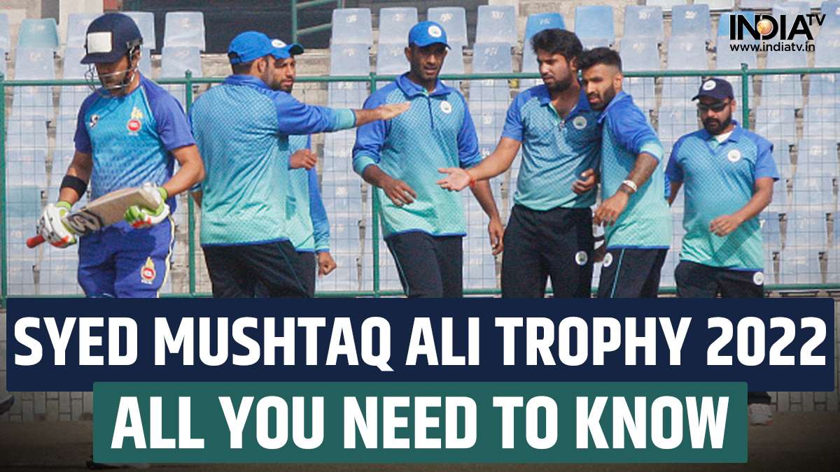 Syed Mushtaq Ali Trophy 2022 All You Need to know about SMAT 2022 Cricket News
