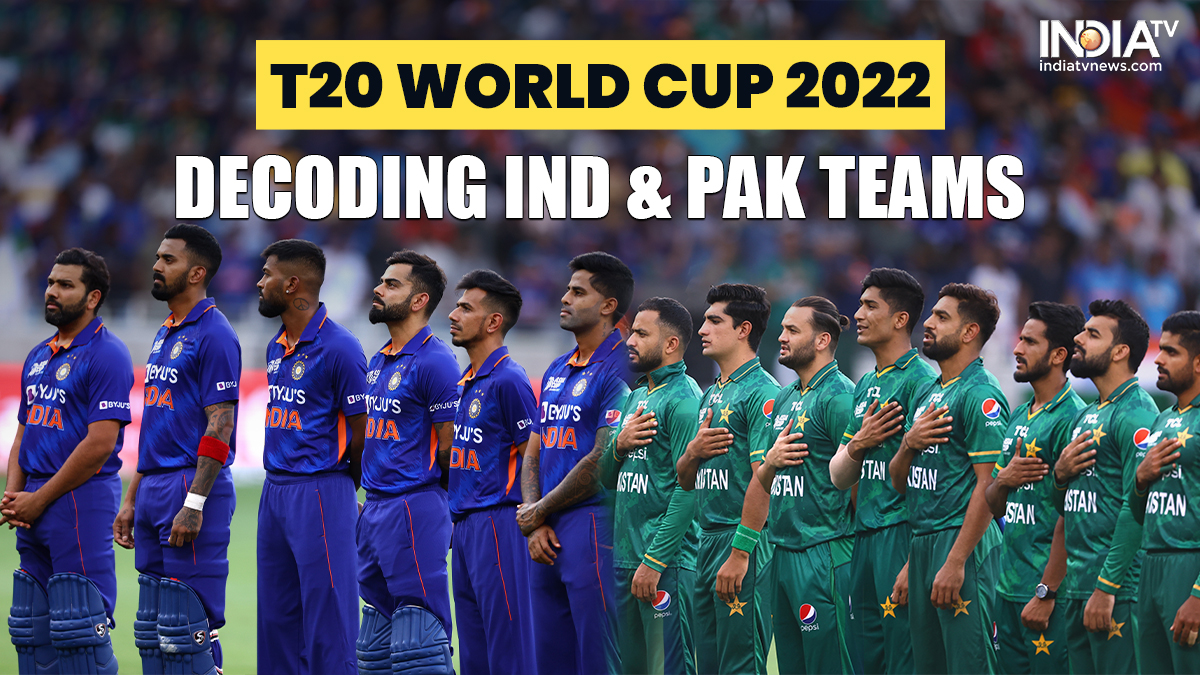 T20 World Cup 2022: From Virat Kohli to Shaheen Afridi, decoding Indian and  Pakistan team ahead of mega clash | Cricket News – India TV