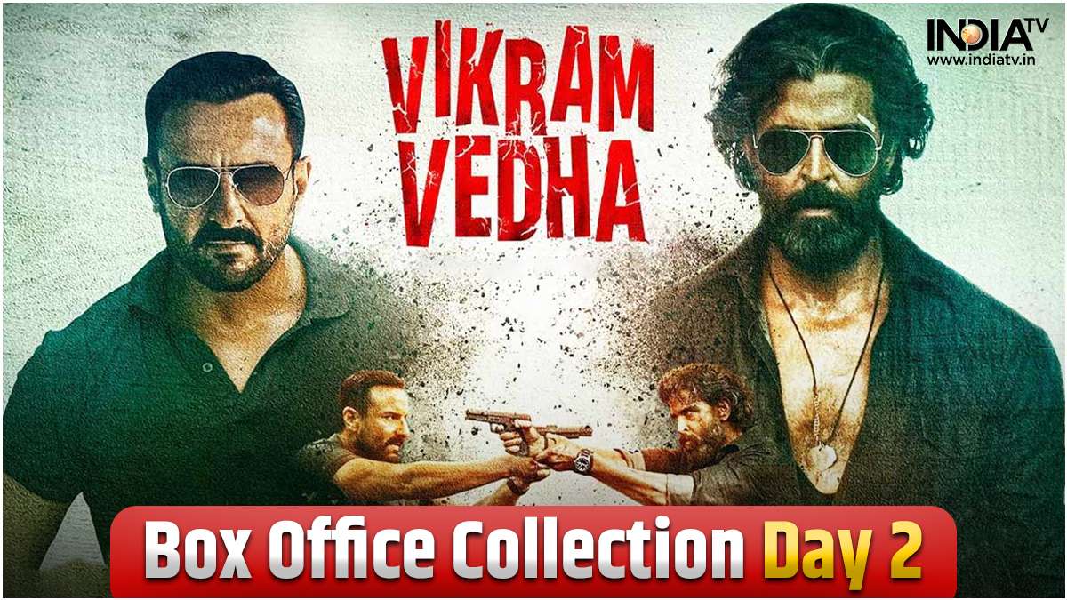 Vikram Vedha Box Office Collection Day 2: Hrithik Roshan, Saif Ali Khan soars high at ticket window