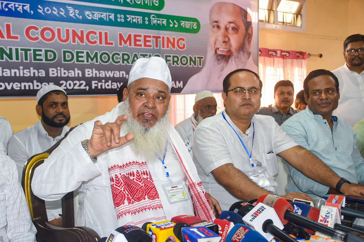 UCC row: 'I'll wear a saree and not eat meat for five years if...'- AIUDF chief Badruddin Ajmal