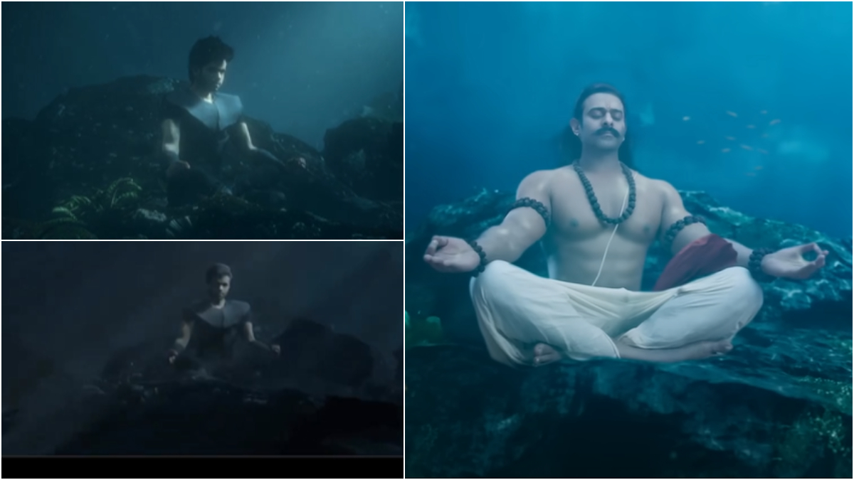 Youtuber Recreates Prabhas Adipurush Underwater Sequence Netizens Say
