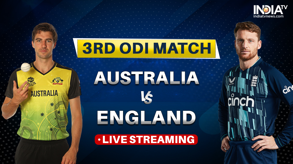 AUS vs ENG 3rd ODI When and Where to watch Australia vs England 3rd ODI in India? Cricket News
