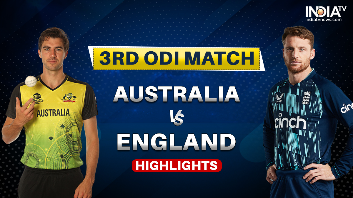 AUS vs ENG, 3rd ODI, Score, Highlights AUS clean sweep World champs