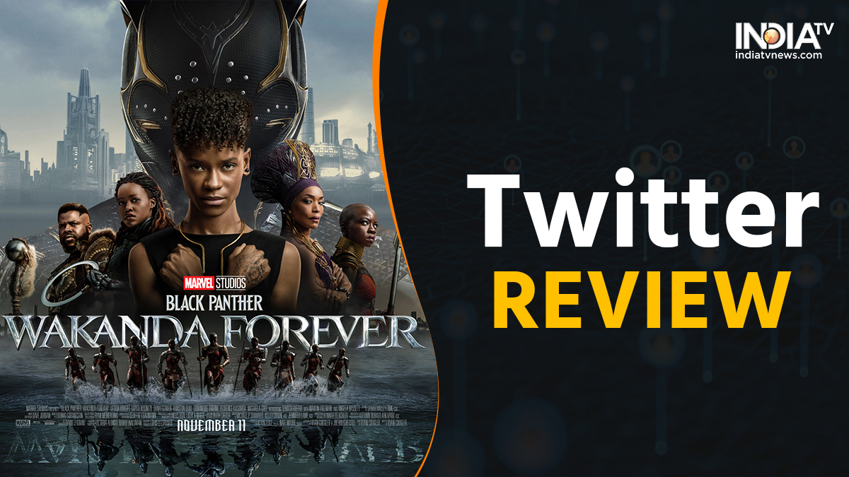 Black Panther 2 Twitter Review: Perfect tribute to Chadwick Boseman, fans  say 'give Oscar immediately' – India TV