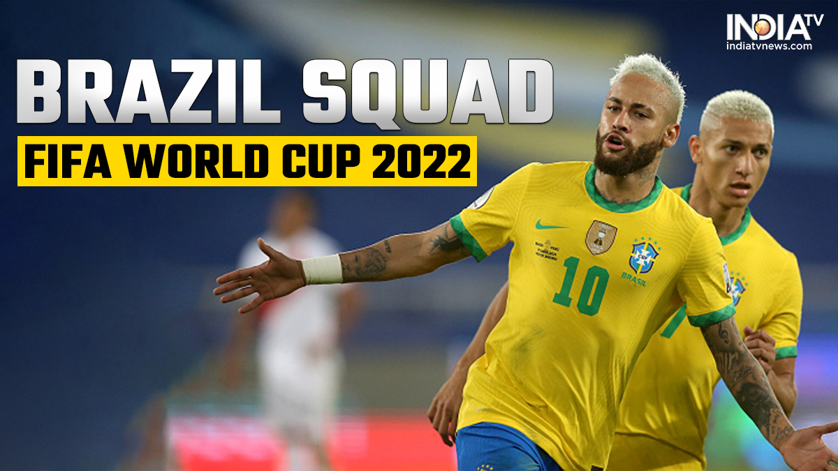 FIFA World Cup 2022: Brazil announce 26-man World Cup squad as Neymar ...