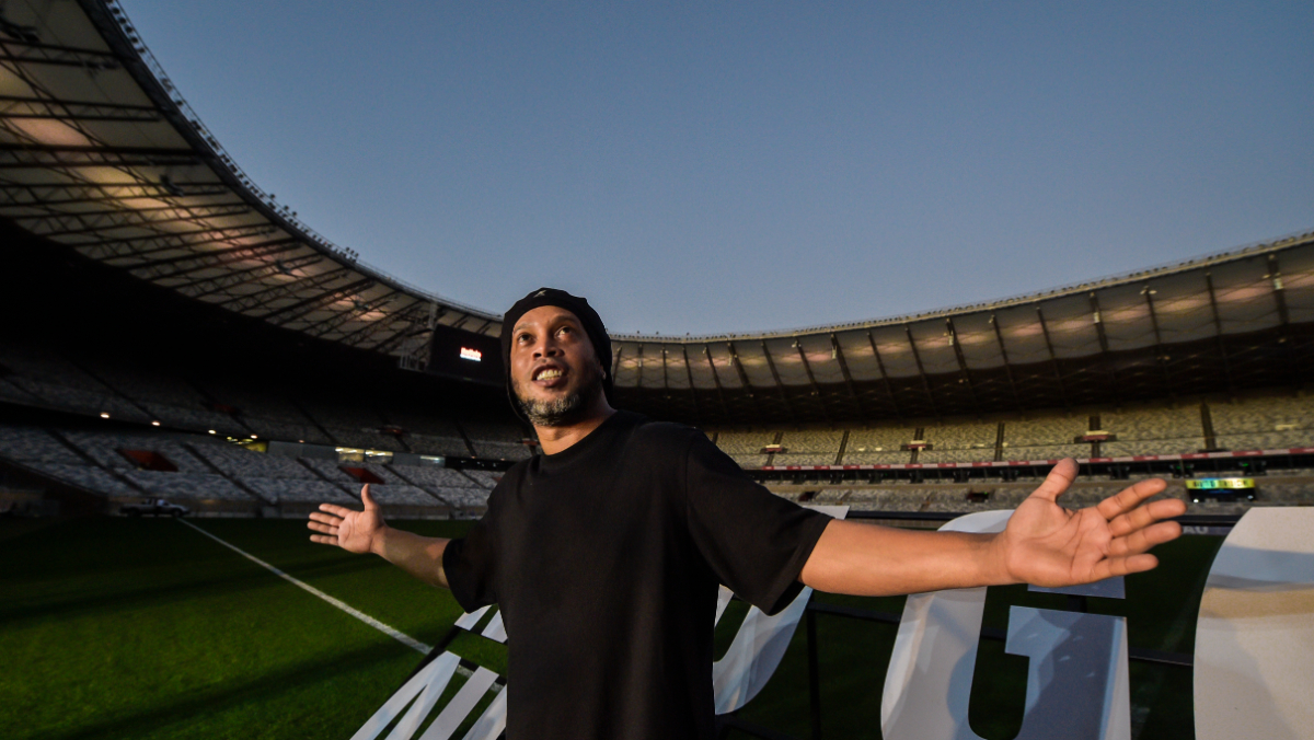 Ronaldinho memulai debutnya di platform microblogging India, membagikan postingan pertama