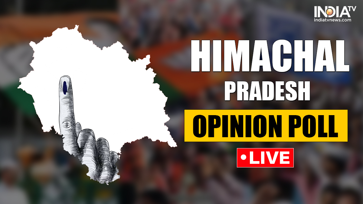 Himachal Pradesh Opinion Poll 2022 LIVE: Will lotus bloom again in the hilly state?
