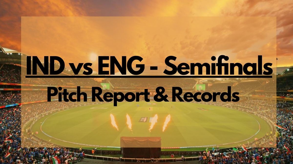 IND vs ENG Pitch Report, T20 World Cup Here's everything to know about