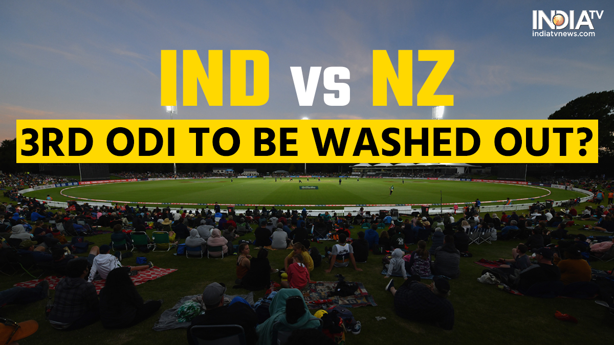 IND vs NZ 3rd ODI Washout on cards in Christchurch? IND look to avoid