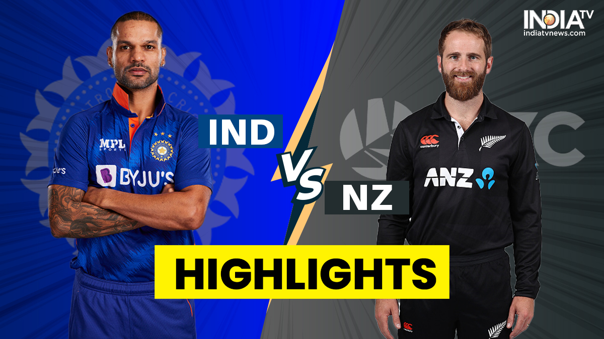 IND vs NZ, India vs New Zealand 1st ODI Cricket Match Live Score Updates Cricket News