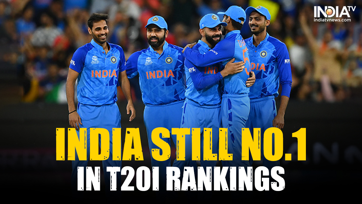 ICC Rankings India set to remain No.1 despite semifinal exit as