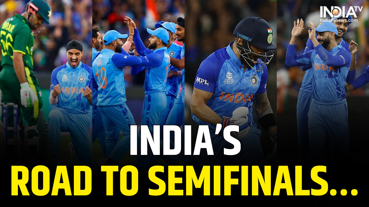 T20 World Cup: From defeating Pakistan to becoming table-toppers, Recap of India's journey to semifinals