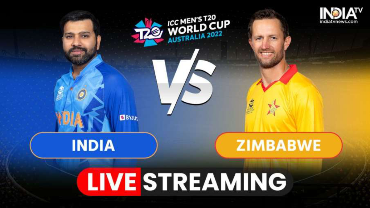 IND vs ZIM, T20 World Cup Live Streaming Details When and where to watch India vs Zimbabwe on TV, online Cricket News