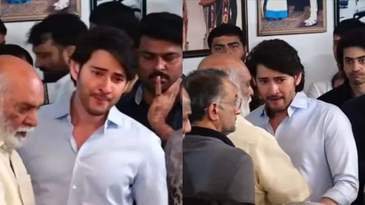 Heartbreaking video of Mahesh Babu tearing up at father Krishna's funeral  goes viral | Watch | Celebrities News – India TV