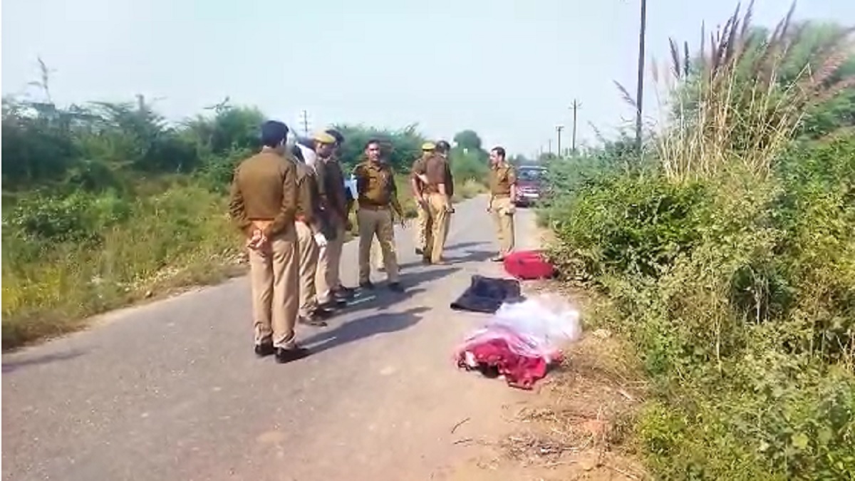 Mathura Woman S Body Stuffed Inside Trolley Bag Recovered Near Yamuna Expressway India Tv