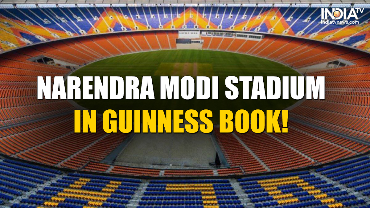 Guinness Book of World Records mendaftarkan nama Stadion Narendra Modi untuk prestasi raksasa ‘THIS’