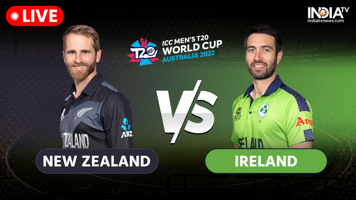 LIVE NZ vs IRE, T20 World Cup 2022, Latest Updates: Kiwis look to solidify semis berth