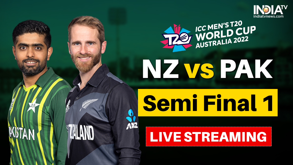 PAK vs NZ, T20 World Cup Live Streaming When and where to watch