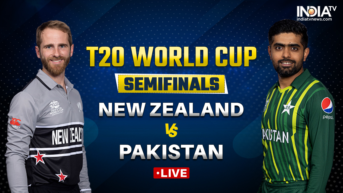 LIVE PAK vs NZ first semi-final, T20 World Cup 2022, Latest Updates: Time for the big clash