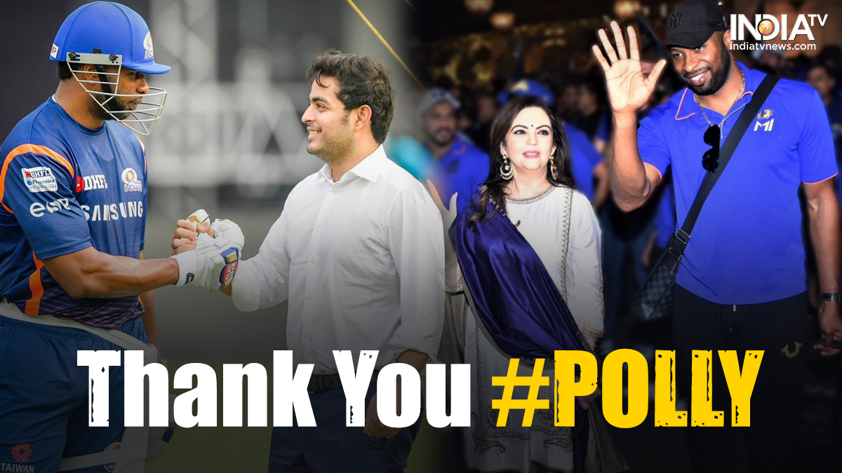 As Kieron Pollard bows out of Indian Premier League, Twitterati thank 'POLLY' for his services to MI