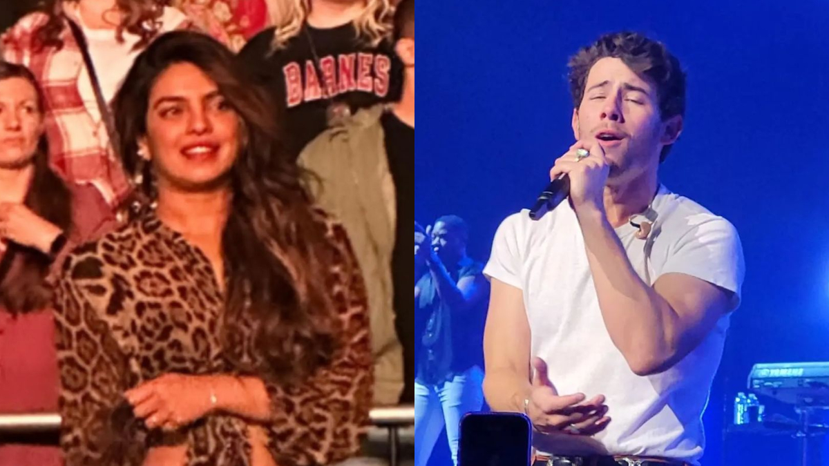 There's Video of Priyanka Chopra Waving a Bra at a Jonas Brothers Concert