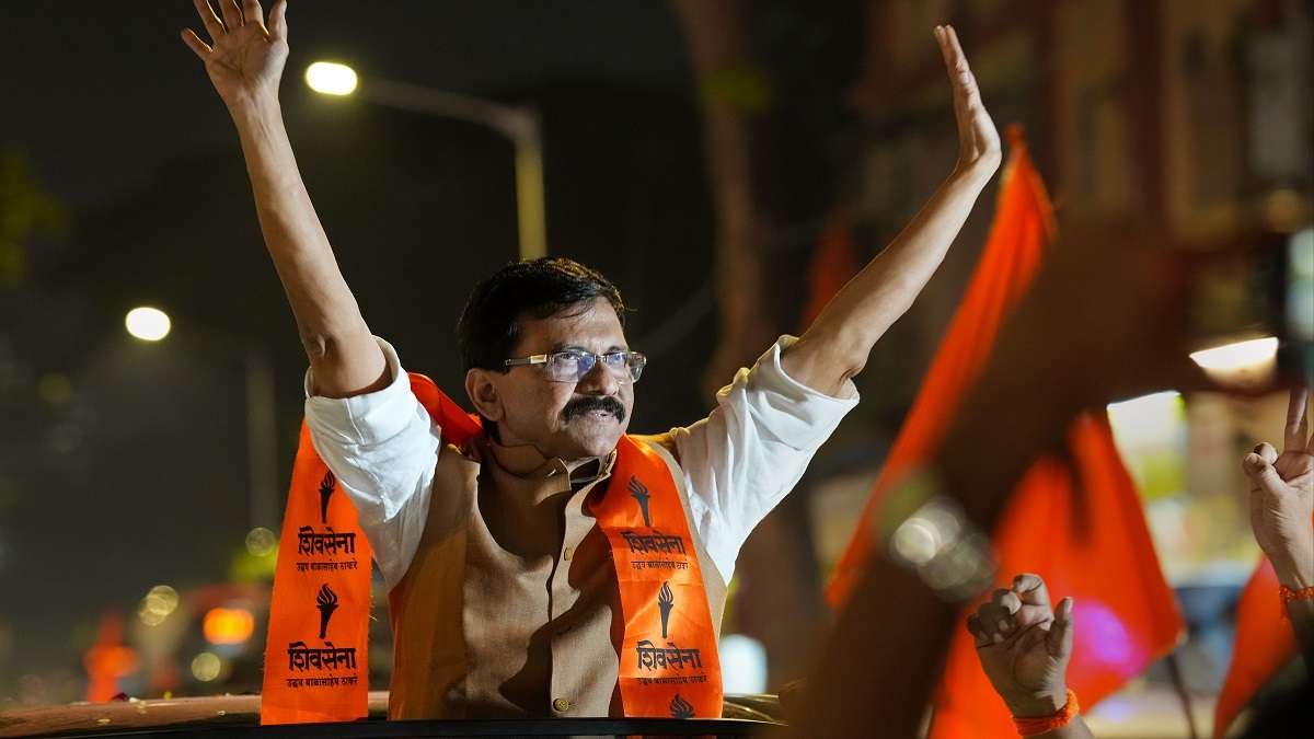 Sanjay Raut visits Siddhivinayak Temple after release from jail; says 'real Sena being led by Uddhav'