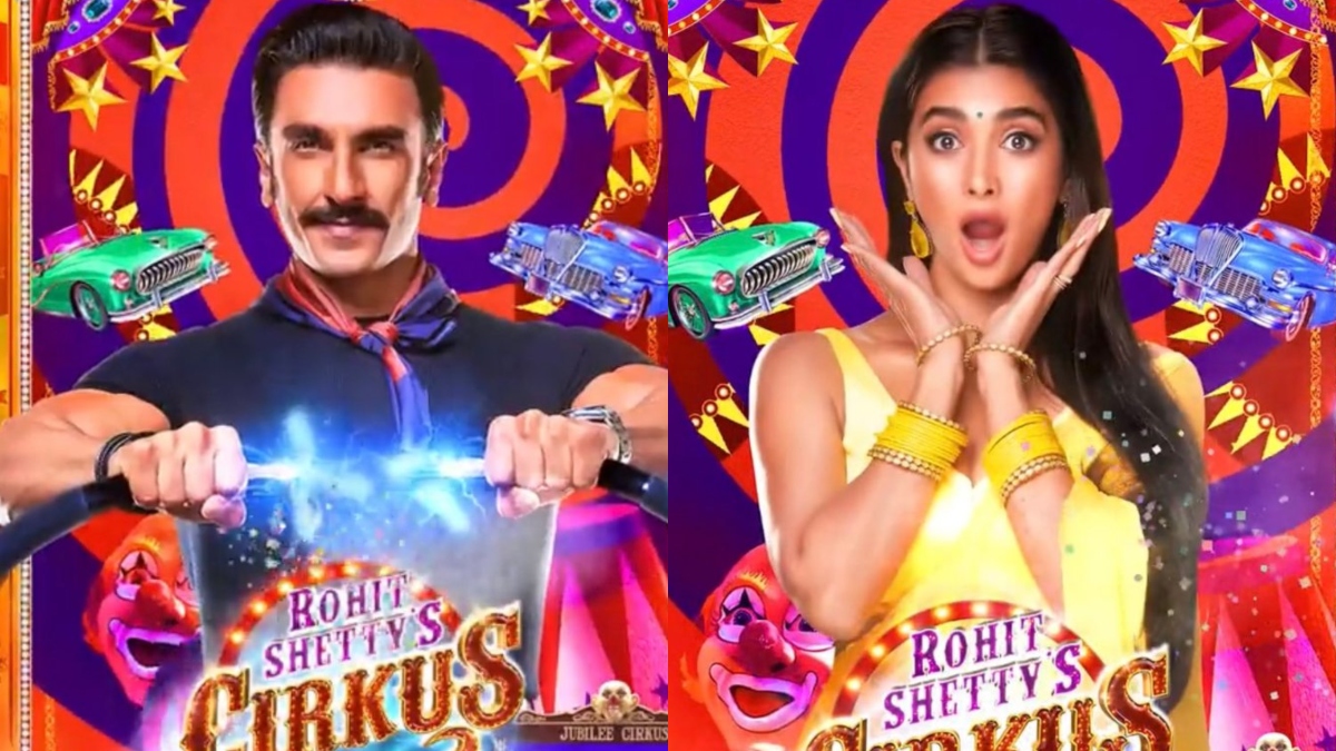 Cirkus Motion Poster: Ranveer Singh & Rohit Shetty to brighten your Christmas with colourful characters