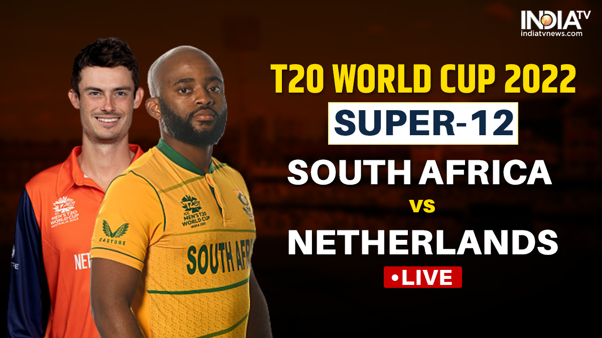 SA vs NED, T20 World Cup, Highlights Netherlands stun South Africa by 13 runs Cricket News