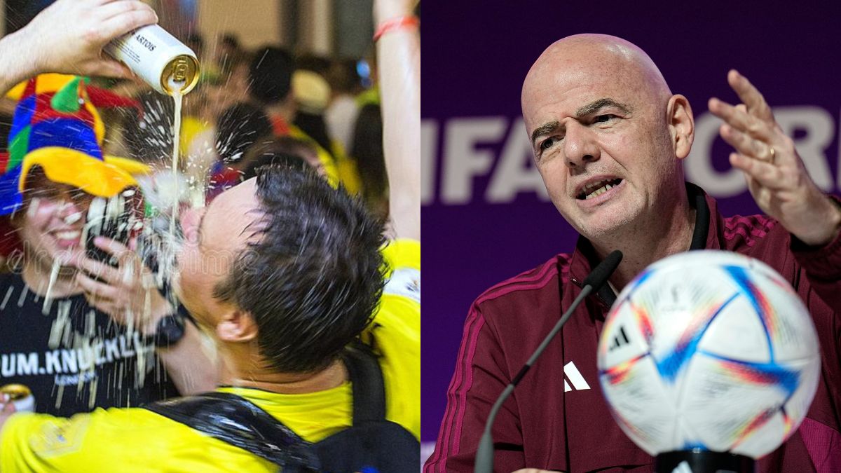 If for 3 hours a day you cannot drink a beer, you will survive: FIFA head Gianni Infantino