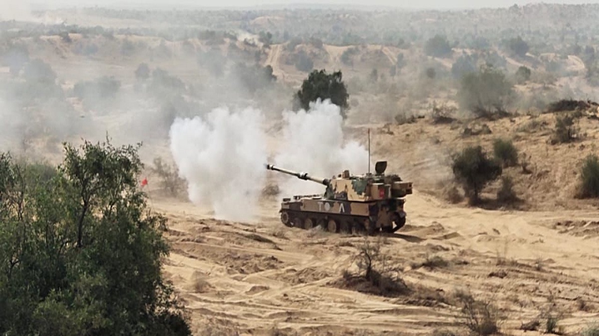 Rajasthan: Indian Army conducts integrated fire power exercise 'Shatrunash' in Thar desert