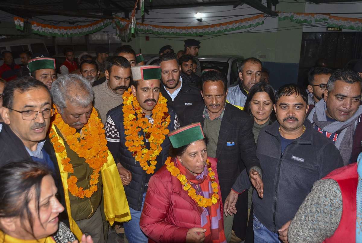 Himachal Congress To Hold Meeting Of Newly Elected Mlas In Shimla To Pick Cm Face Shortly