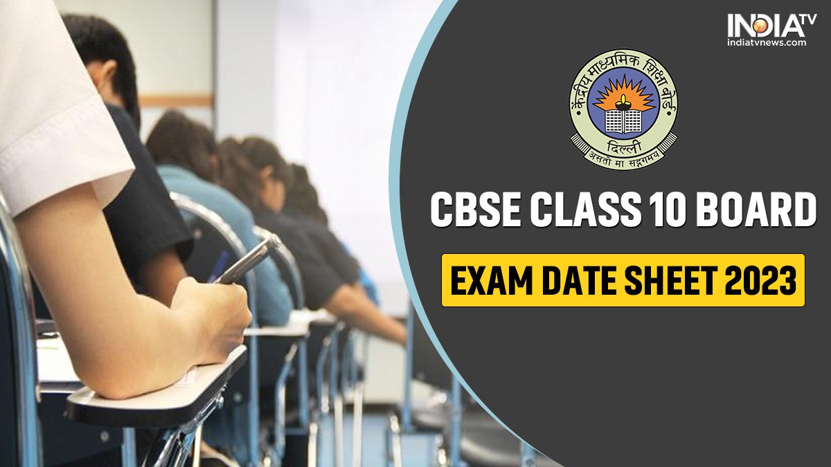 class 10 cbse 2023 24 exam date